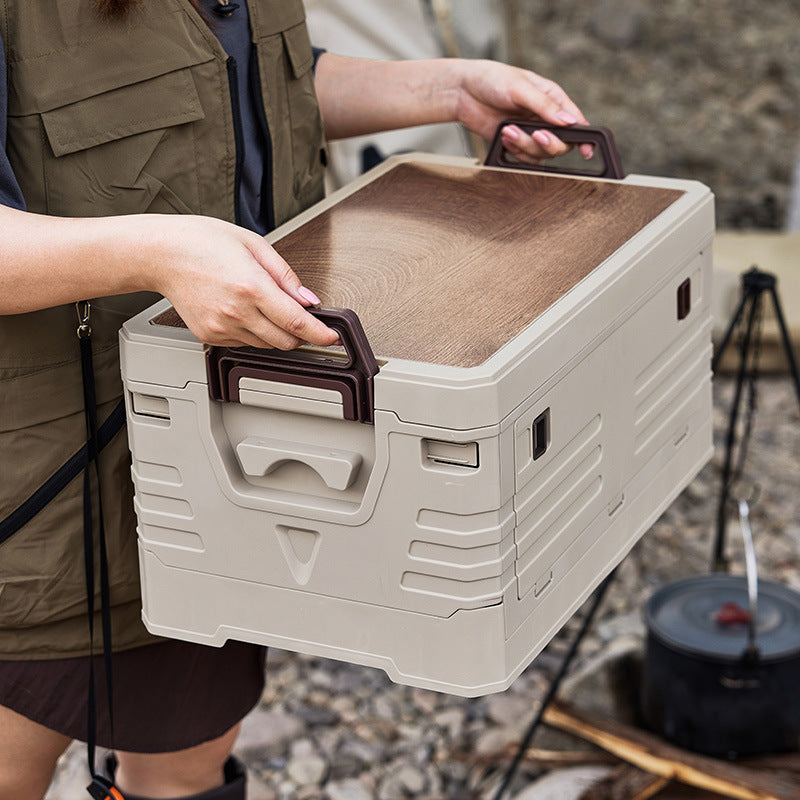 Camping Outdoor Turnover Handling Folding Storage Box
