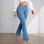Women's Wild Stretch High Waist Flared Jeans