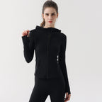 Autumn Yoga Clothes Hooded Fitness Hoodie Quick-drying